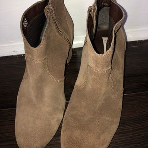 Steve Madden suede ankle boots